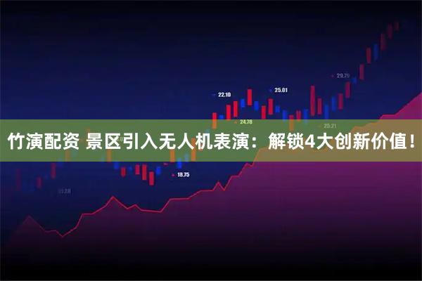 竹演配资 景区引入无人机表演：解锁4大创新价值！