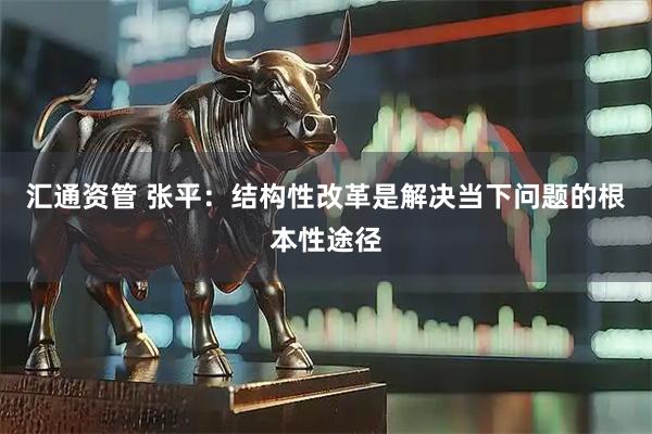 汇通资管 张平：结构性改革是解决当下问题的根本性途径