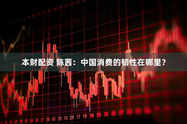 本财配资 陈茜：中国消费的韧性在哪里？